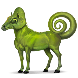 wildpferd chamäleon