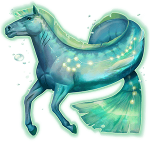 astrologisches pferd fische